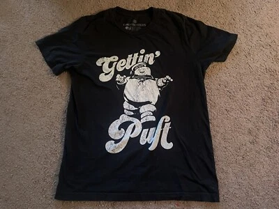 Ghostbusters T-Shirt Fright Rags Gettin’ Puft Stay Puft Marshmallow Man Medium - Image 1 of 3