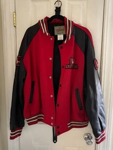 Vintage Honda Leather Sleeves Jacket / XL - Picture 1 of 4