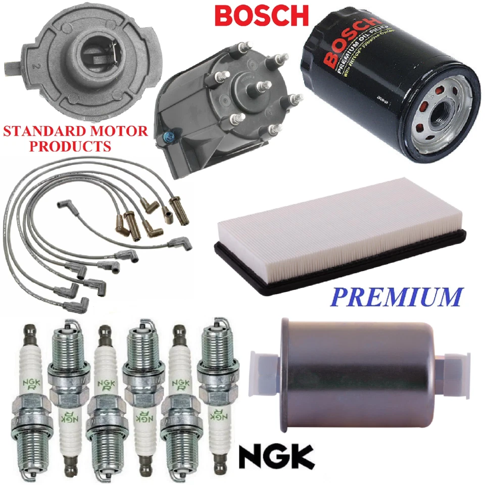 Kit de afinación filtros tapones para OLDSMOBILE BRAVADA V6 4,3 L, VIN (W) 1992-1994 Foto 1 de 1