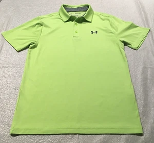 Under Armour 1351131 Playoff Polo Golf Shirt, Herren Small, hellgrün (EX) - Bild 1 von 10