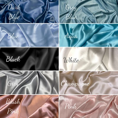 Mulberry silk fabric off cut remnant pieces strips for sewing scrunchies scarfs - Image 1 of 4