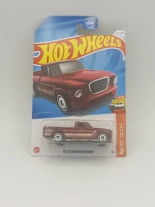 Hot Wheels 63 Studebaker Champ 155/250 HW Hot Trucks 9/10     - Picture 1 of 3