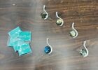 Jay King Sterling Silver Faceted Labradorite Pendant 1-1/4" [Lot Of 5]