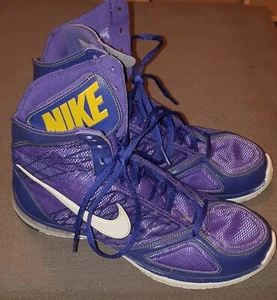 344953-511 NIKE DIAMONDFLX Women's Trainers used purple uk 6 non marking - Picture 1 of 9