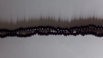 GLASS CROW BEADS 9 mm 100 PER STRAND  10 COLORS TO CHOOSE FROM Save Buy In Bulk  - Image 1 of 4