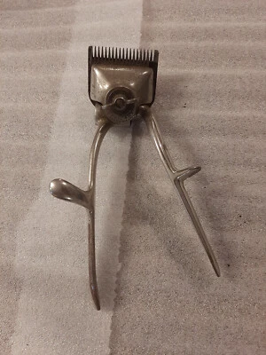 (2) Par de cortapelos 1892 marrón y afilado n.º 1, corte de pelo, peluquero, BRESSANT Foto 1 de 4