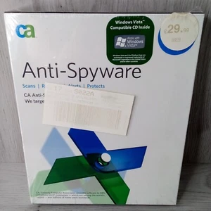 CA ANTI-SPYWARE 2007 SOFTWARE - NEW RARE RETRO VISTA - Picture 1 of 4