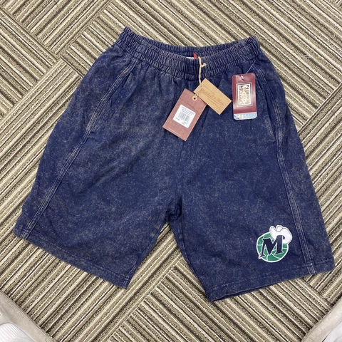 NEW MITCHELL AND NESS HWC SHORT DALLAS MAVERICKS SMALL Cover