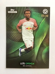 TOPPS KNOCKOUT 2024 LEYES OPENDA RB LEIPZIG PARALELO 63/99 - Imagen 1 de 2