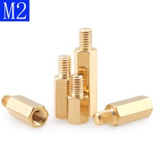 M2 Hex Brass Spacer Screw PC Case Motherboard Standoff Riser Female-Male Screws
