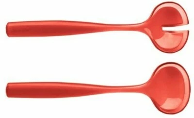 Fratelli Guzzini Grace Salad Servers Red, 11-Inches  new in original packaging - Image 1 of 3