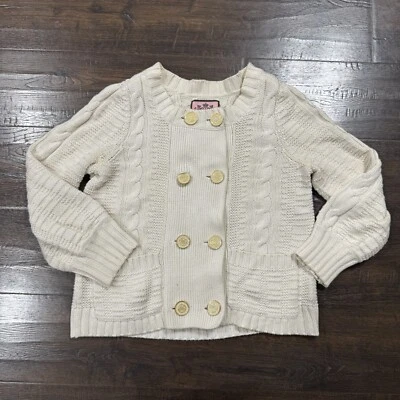 Juicy Couture Women’s Cardigan Double Breasted Cashmere Blend Knit Size Small - Image 1 of 4