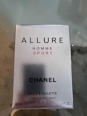 CHANEL ALLURE HOMME SPORT Colonia 3,4 oz / 100 ml EDT Spray NUEVO EN CAJA SELLADA Foto 1 de 4
