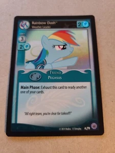 My Little Pony Collectible Card Game - Rainbow Dash, Weather Leader - FOIL #f9 - Picture 1 of 10