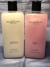 Pecksniffs~GARDENIA & WHITE PEACH or ROSE PEONY ~Moist Shower Gel~25.36 oz/750mL