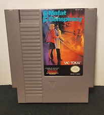 NES The Mafat Conspiracy (Nintendo, 1990) Cleaned and Tested, Cartridge Only