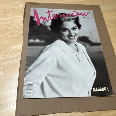 INTERVIEW Magazine - MADONNA -May 1989 - Image 1 of 4
