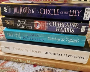 [Lot of 5] Mixed Genre Books - Charlaine Harris, Jill Jones, James Patterson etc - Picture 1 of 2