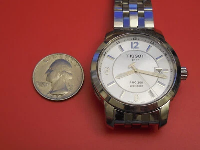 RELOJ DE BUCEO TISSOT 1853 PRC 200 40MM BANDA DE EXTENSIÓN DE BUCEO RESISTENTE AL AGUA 200M Foto 1 de 4