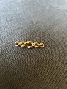 MONET Gold Tone Bar Pin Brooch - Picture 1 of 2