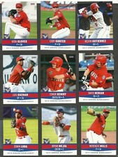 2015 AUBURN DOUBLEDAYS Choice Set Break Singles **YOU PICK** Nationals Short A