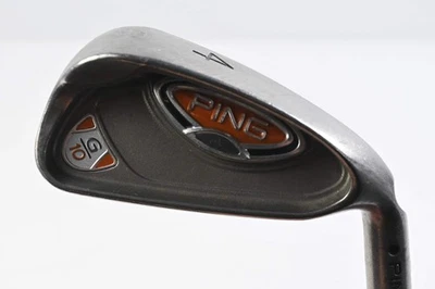 Ping G10 #4 Iron / 24 Degree / Black Dot / Regular Flex Ping AWT Shaft - Image 1 of 4