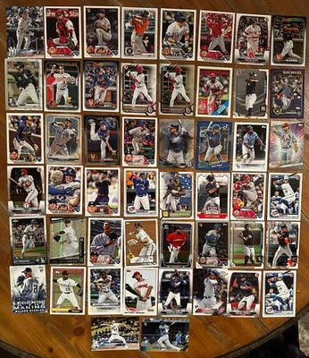 Lote de 50 tarjetas de novato MLB de béisbol RC jugadores actuales, estrellas casi nuevo-como nuevo ver lista Foto 1 de 4