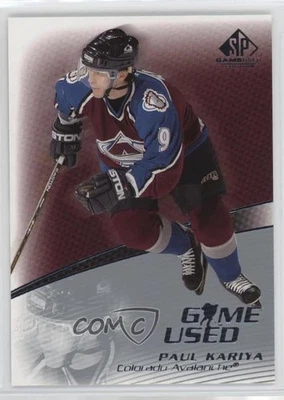 2003-04 SP Game Used Edition Paul Kariya #13 HOF - Image 1 of 2
