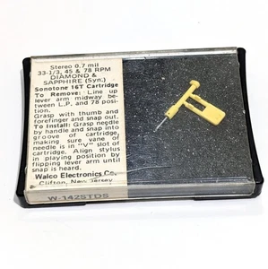 Walco W-142STDS Stylus Needle Replacement For Sonotone 9T 16T 18T Cartridge - Picture 1 of 6