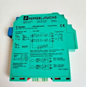 PEPPERL + FUCHS KFD2-SR2-EX2W TRANSFORMATOR ISOLIERTER TREIBER P/N: 373745 (KOSTENLOSER VERSAND) - Bild 1 von 6