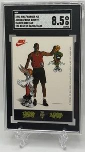 Michael Jordan/Bugs Bunny/Martian 1993 Nike Best On Earth/Mars SGC NM-MT+ 8.5! - Picture 1 of 2