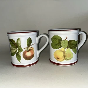 Denby Pottery 'A Collection of fruit' Series Apple & Pears Ceramic Cottagecore - Picture 1 of 8