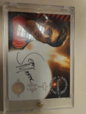 SERENITY AUTOGRAPH CARD A8 SEAN MAHER AS DR. SIMON TAM — 第 1/2 张图片