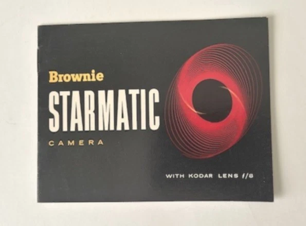 Lente Kodak Brownie Starmatic para cámara Kodar f/8 manual de instrucciones Foto 1 de 1