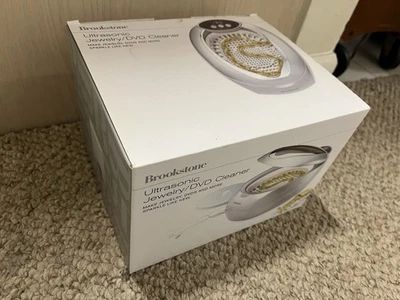 Brookstone Jewelry DVD Watches Ultrasonic Cleaner - NIB - Image 1 of 3