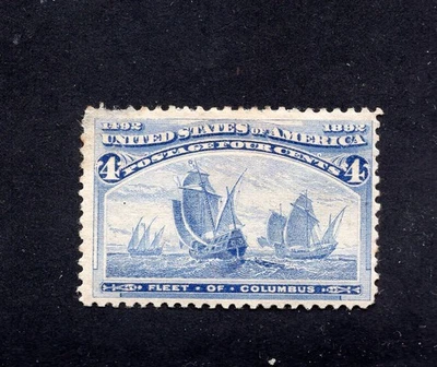United States of America 1893 stamp Mi#76 MH CV=60$ - Image 1 of 2