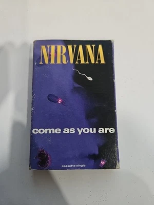 Nirvana – Come As You Are / Drain You (Live) (1992) Cassette Single – Cardboard  - Image 1 of 4