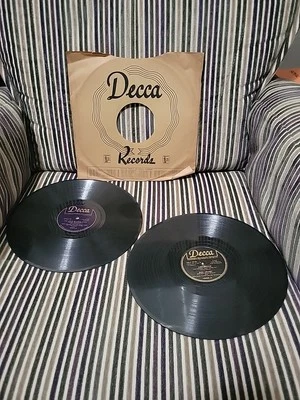 Bing Crosby-"Abraham & Did YourMother..."-Decca 2LPs 18425 & 23787-78RPM-10"-VG - Image 1 of 4