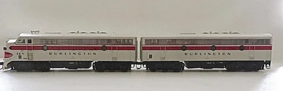HO Athearn Genesis 2703 CB&Q Burlington F3 AB Diesel Set Brand New OS - Image 1 of 4