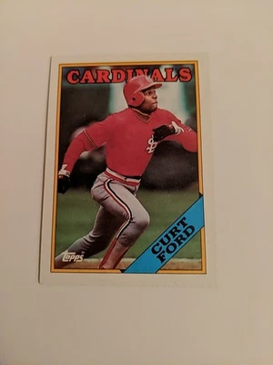 Curt Ford - 1988 Topps #612 - St. Louis Cardinals Baseball Card - Image 1 of 2