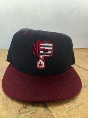 NFL New England Patriots Blue Hat New Era Adult Size 6 3/4 Blue Hat Baseball Cap - Image 1 of 4