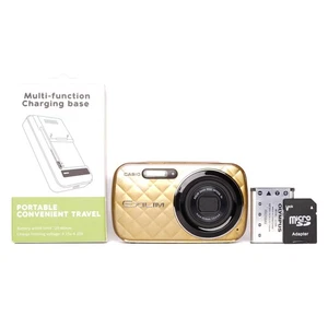 Casio Exilim EX-N10 16.1MP Digital Camera - Gold - FULLY FUNCTIONAL - Picture 1 of 9
