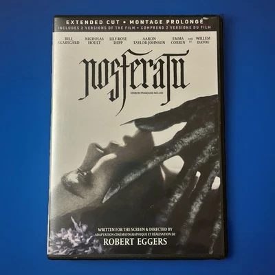 Nosferatu (DVD, 2025, Used Very Good) Extended Ed & Theatrical Ed Included - Image 1 of 2