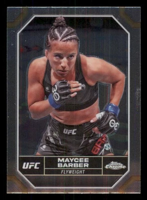 2024 Topps Chrome UFC #132 Maycee Barber - Image 1 of 2