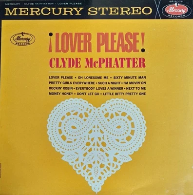 CLYDE MCPHATTER Lover Please! Vinyl LP Rock'n'Roll - Image 1 of 2
