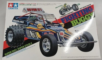 TAMIYA 1/10 Fighting Buggy 2014 Azul Eléctrico RC Coche Off-Road Modelo RC kit - Imagen 1 de 4