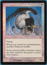 Tethered Griffin FOIL Urza's Destiny PLD White Rare CARD (246860) ABUGames