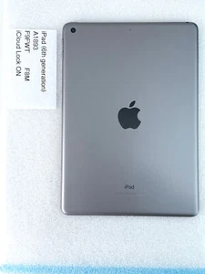  BOÎTIER CHÂSSIS COQUE ARRIÈRE POUR IPAD 6TH GEN WIFI A1893 GRIS SIDÉRAL GRAY - Imagen 1 de 5