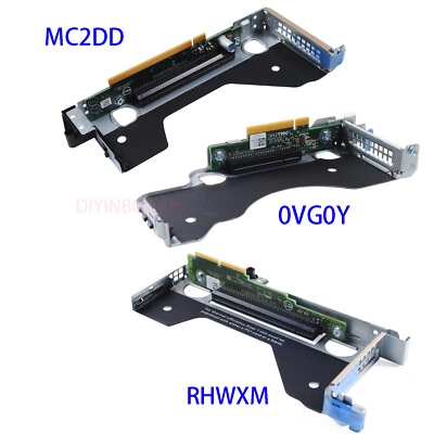 Dell Poweredge R440 PCIe Expansion Upgrade Card Kit Riser 1& 2 LP RHWXM MC2DD - Image 1 of 4