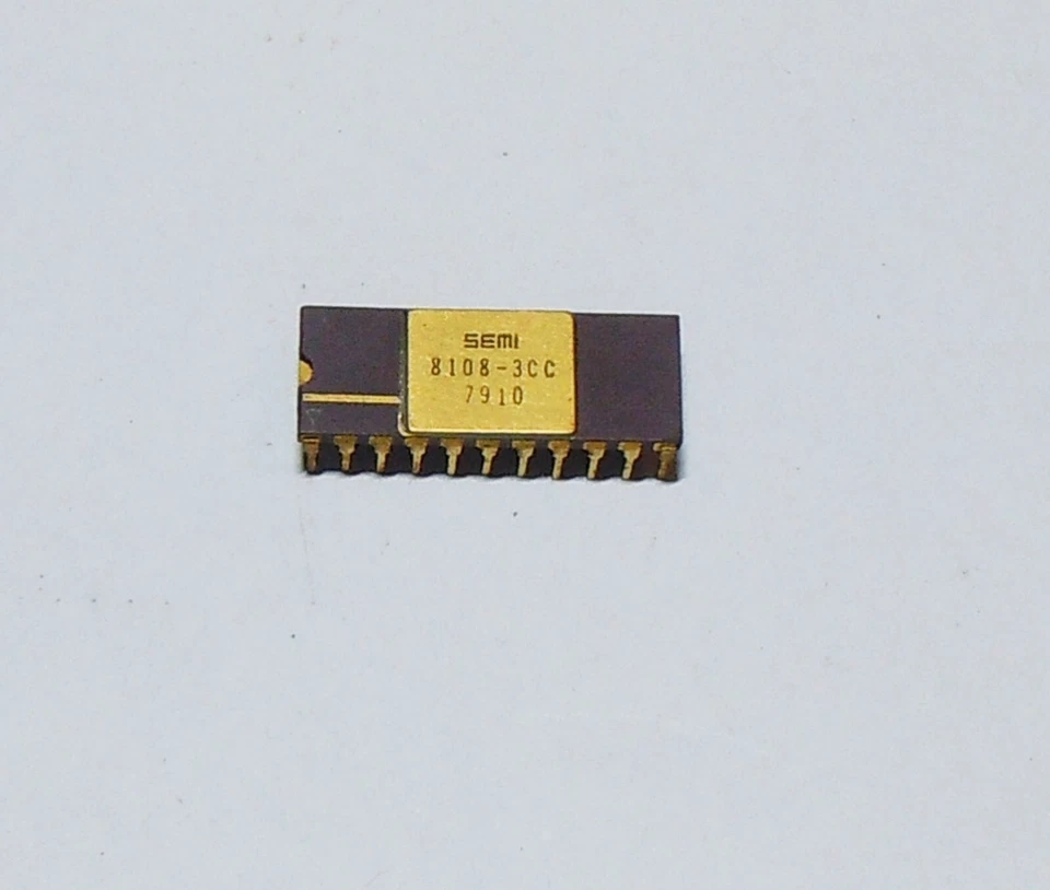 Vintage Static Memory ICs 2102 4200 8101 9102 SHIP *SAME* DAY - Image 1 of 1
